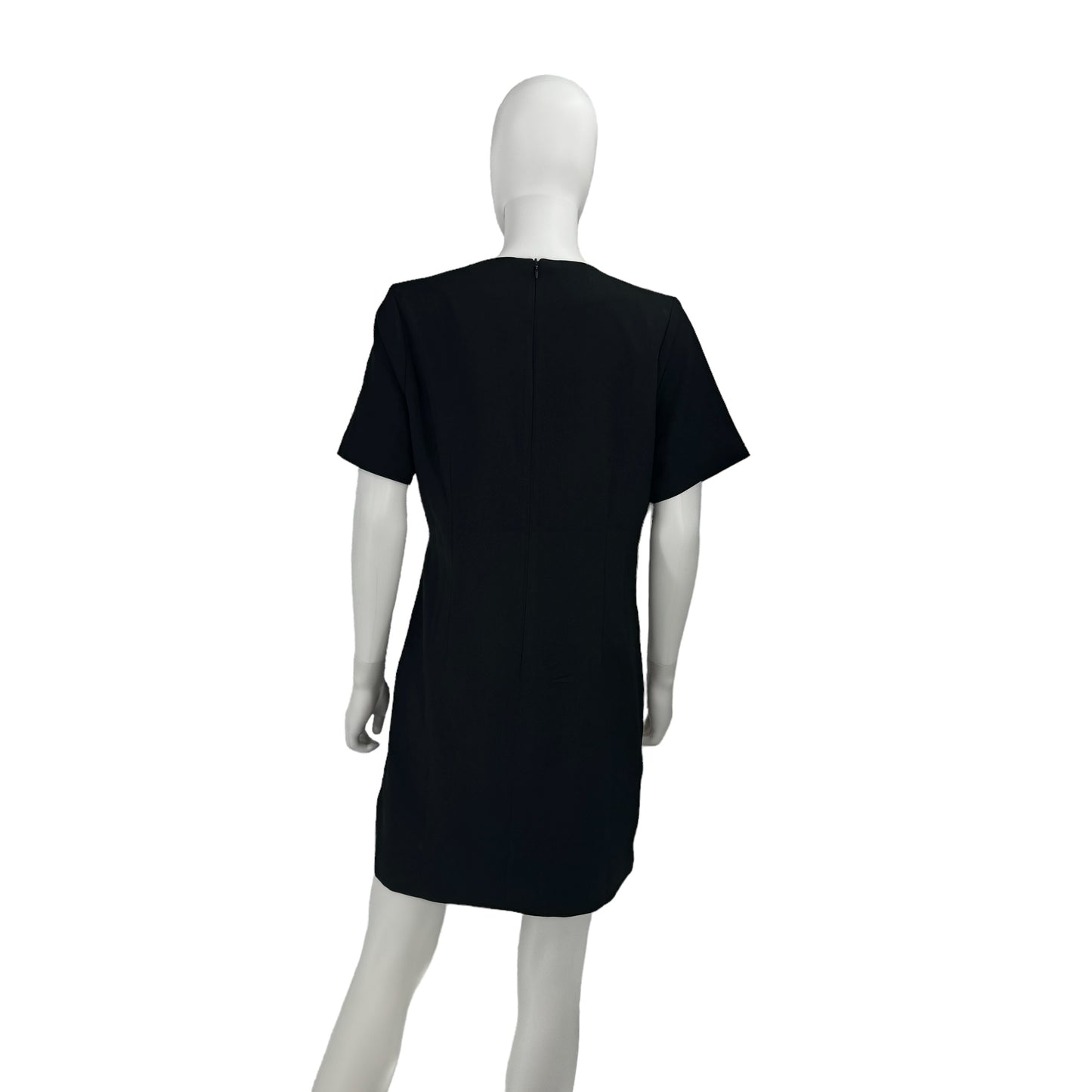 Hyacinth House Beaded Bow Amal Black Mini Dress