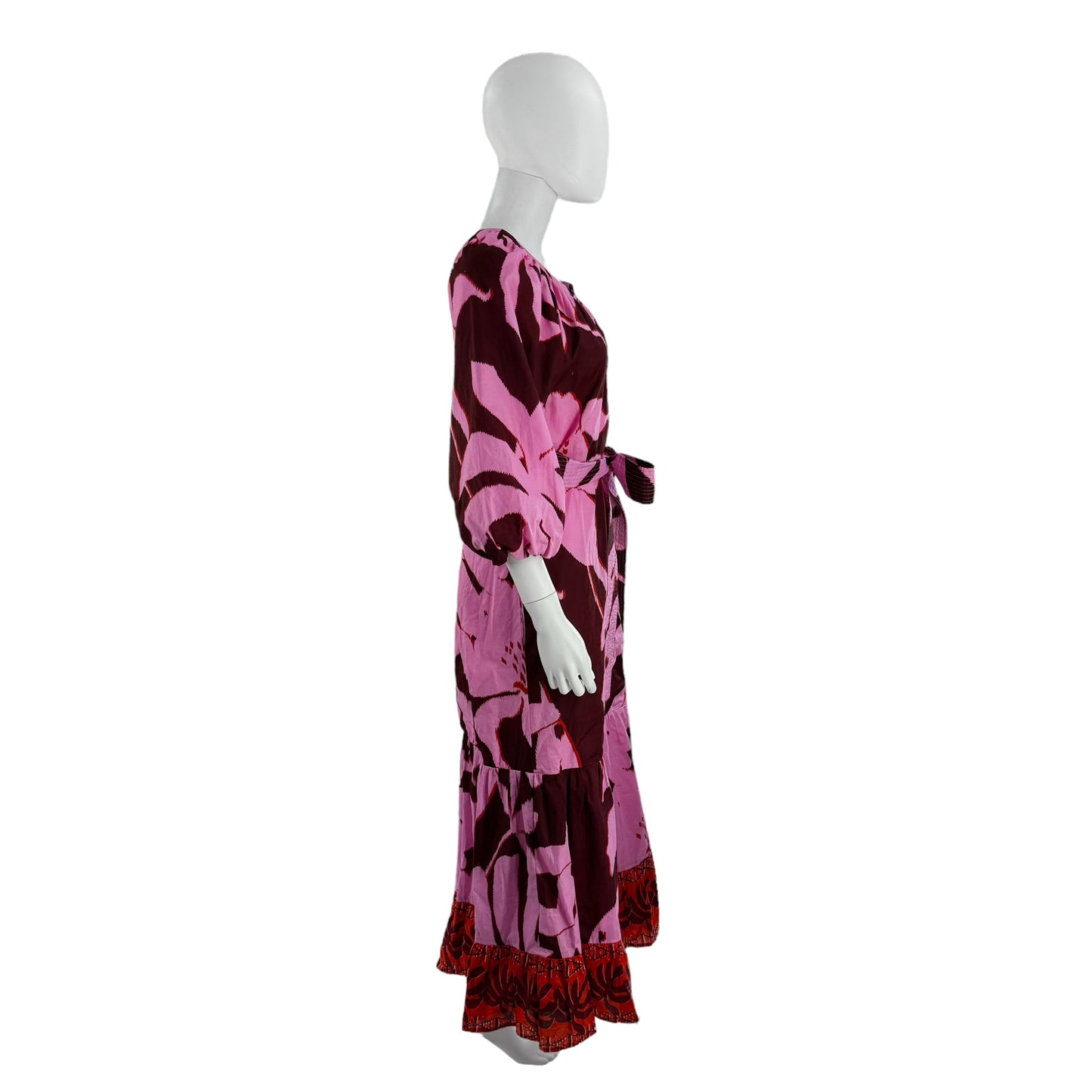 Tuckernuck Lyles Long Sleeve Printed Midi Dress