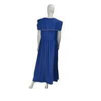 Tuckernuck Chambray Davis Blue Embroidered Victorian Midi Dress