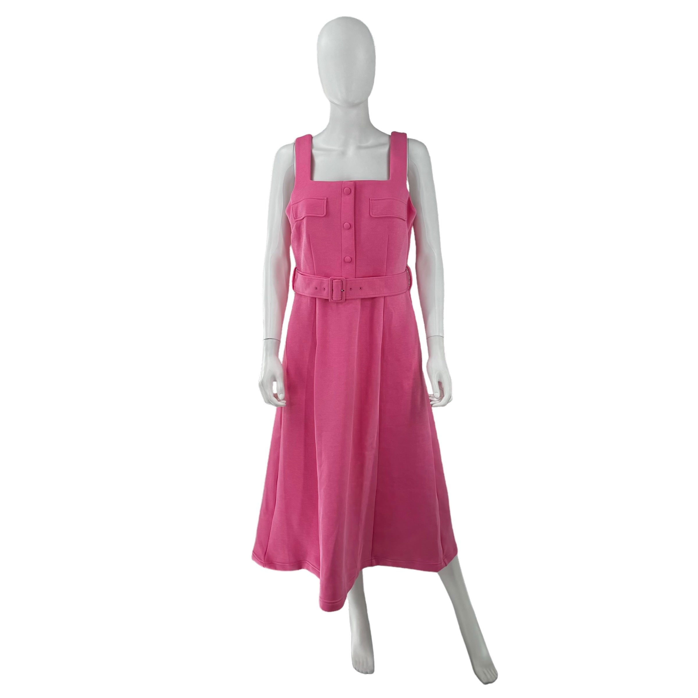 Tuckernuck x Atlantic Pacific Neoprene Pink Elle Midi Dress