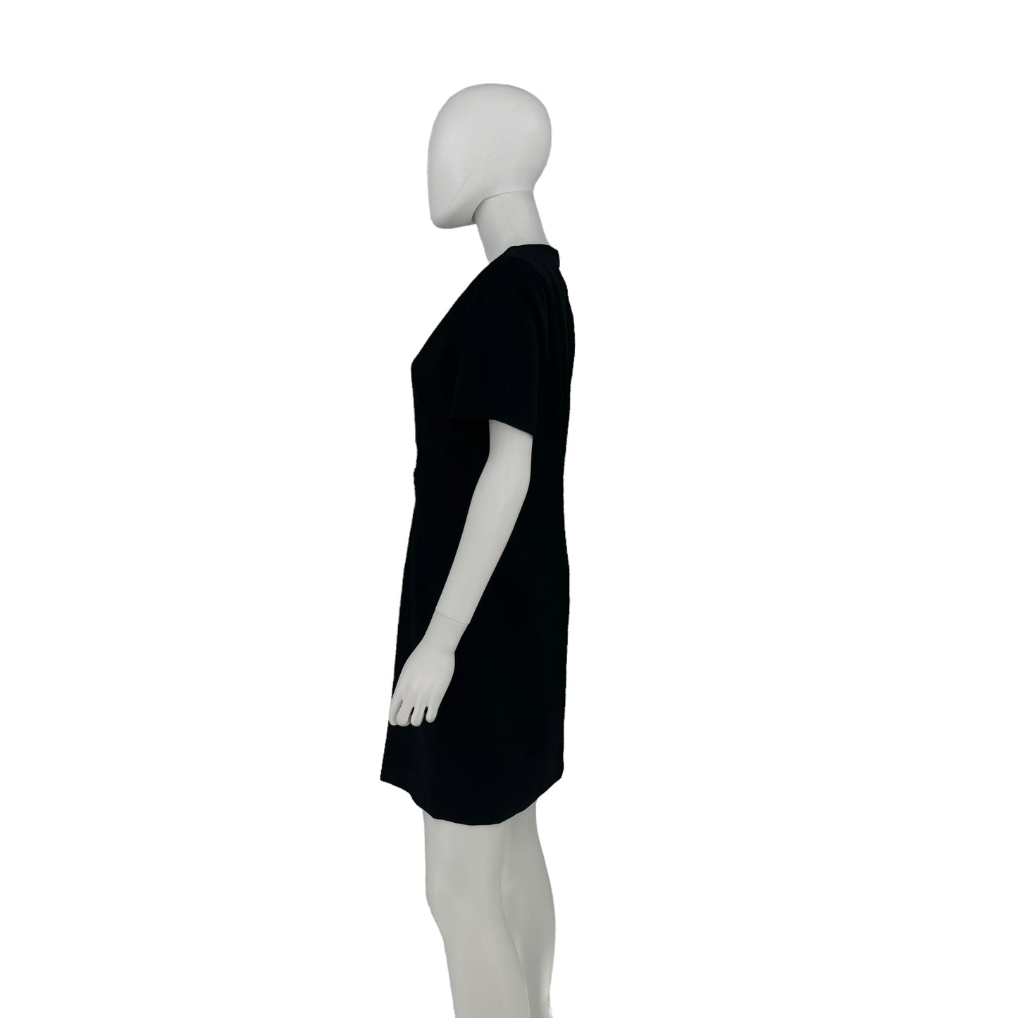 Hyacinth House Beaded Bow Amal Black Mini Dress