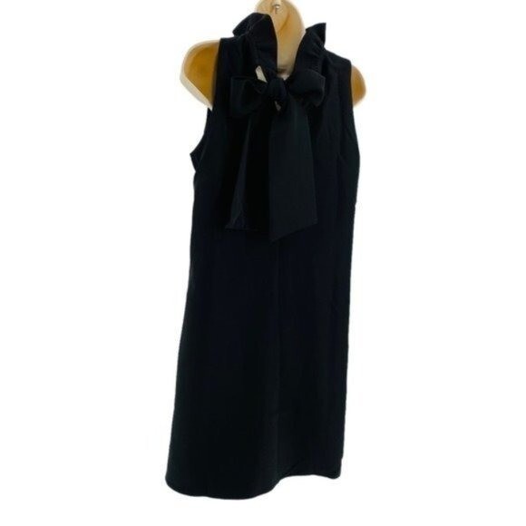 Tuckernuck NEW Black Blythe Ruffle Preppy Relaxed Fit Mini Dress Size XS