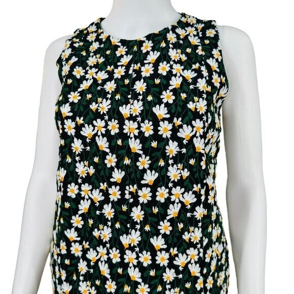 Lost + Wander NEW Chamomile Hills Embroidered Daisy Mini Shift Dress Size XS