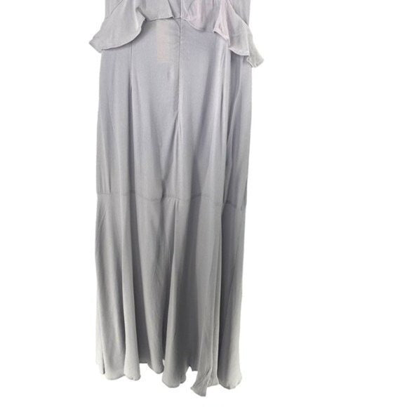 Lovestitch X Petal & Pup | NEW Tanya Beaded Maxi Dress in Grey Size M