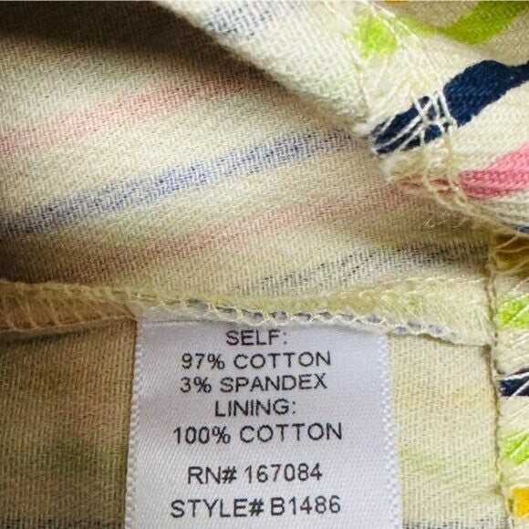 Pomander Place NEW Rainbow Stripe Finley Flutter Sleeve Colorful Mini Dress S