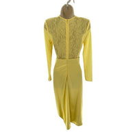 NBD | NEW Farah Midi Dress in Yellow Size XXS