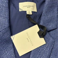 Pomander Place | NEW Navy Tweed Campbell Sleeveless Romper Size XL