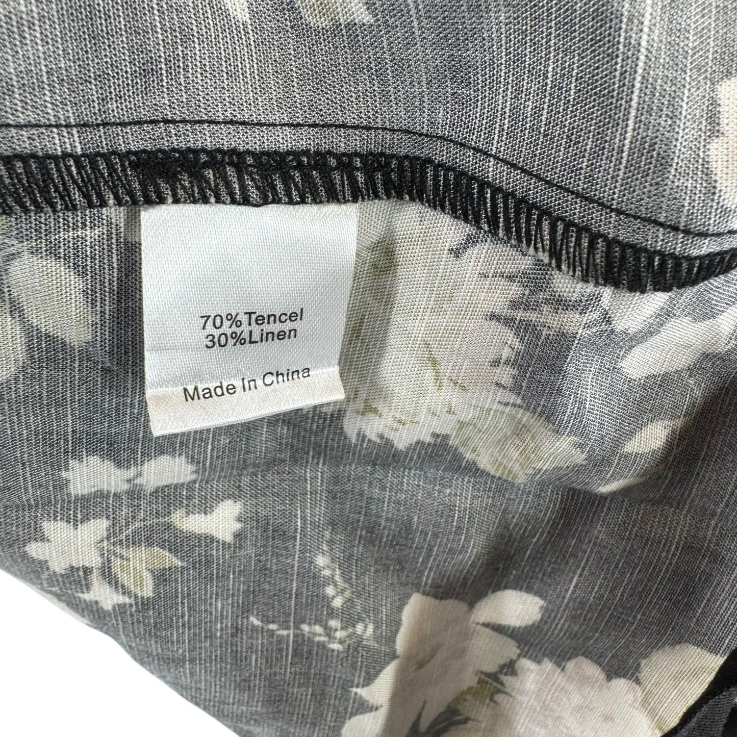 Tuckernuck NEW Midnight Garden Black Floral Collared Corrigan Blouse Top Size XS