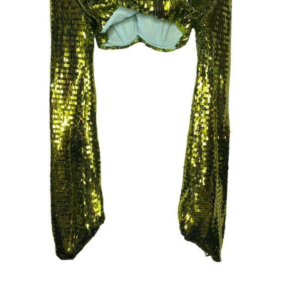 NERVI | NWT Ella Top in Green Mint Size 40/S