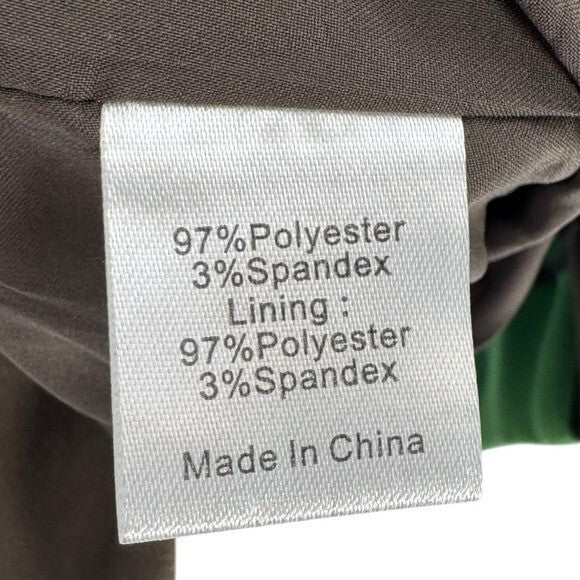 Tuckernuck | NEW Brown Green Demitasse Griffiths Sleeveless Mini Dress Size S