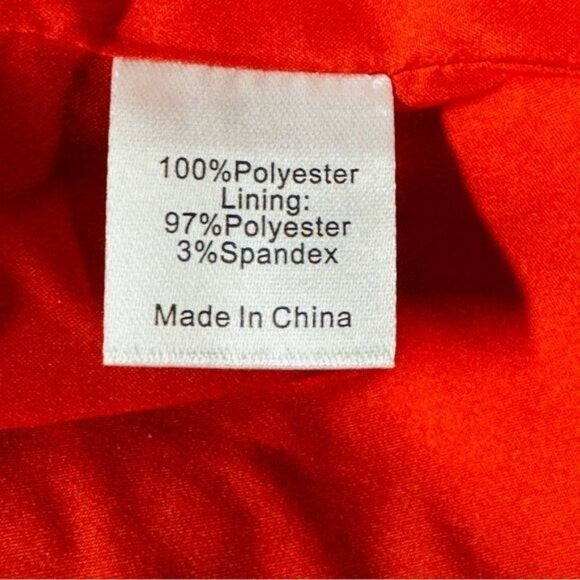 Tuckernuck | NEW Red Guipure Classy Lace Faye Bow Preppy Blouse Size XL