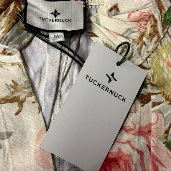 Tuckernuck | NEW Sun Faded Floral Crawford V-neckline Mini Dress Size M