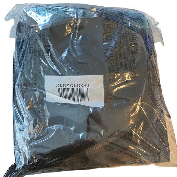 Pomander Place | NEW Black Audrey V Neck Kimono Sleeve Mini Dress Size XL