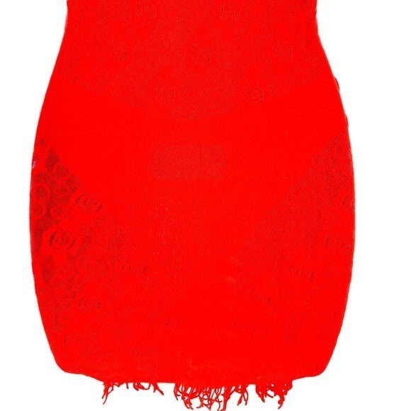 Poster Girl The Miranda Festival Rhinestone Cut Out Mini Dress Chilli One Size