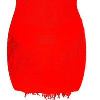 Poster Girl The Miranda Festival Rhinestone Cut Out Mini Dress Chilli One Size