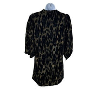 Pomander Place NEW Metallic Velvet Burnout Samantha Party Mini Dress Size L