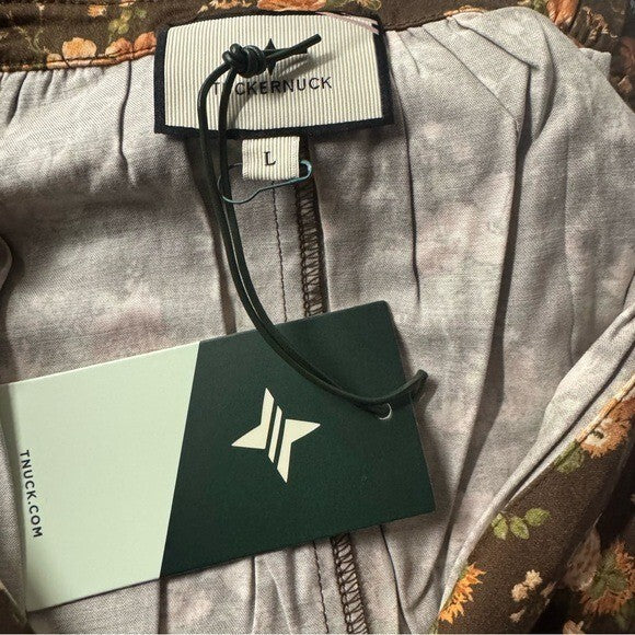 Tuckernuck | NEW Rosewood Chintz Crawford Short Sleeve Mini Dress Size L