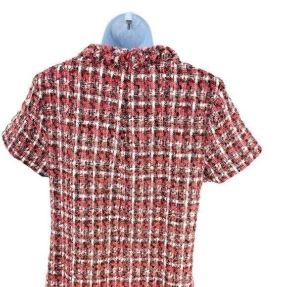 Tuckernuck NEW Magnolia Tweed Short Sleeve Crew Neck Jackie Mini Dress Size XXL