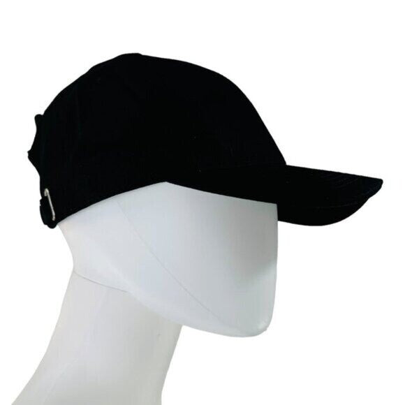 Poshing 4 Paws NEW Unisex Adjustable Paw Embroidered Baseball Cap in Black