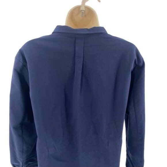 Pomander Place | NEW French Navy Polly Relaxed Fit Shirt Mini Dress Size XXL
