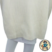 Pomander Place | NEW Tan Shimmer Knit Helen Turtleneck Sweater Size XXL