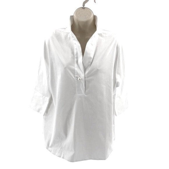 Tuckernuck | NEW Blanc Willow Blouse in White Size XXS