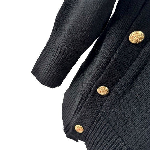 Tuckernuck NEW Wool Black Sophia 100% Wool Turtleneck Tunic Sweater Size S