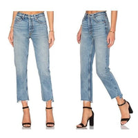 GRLFRND | NWT Helena High-Rise Straight Jean in My Sharona Size 31