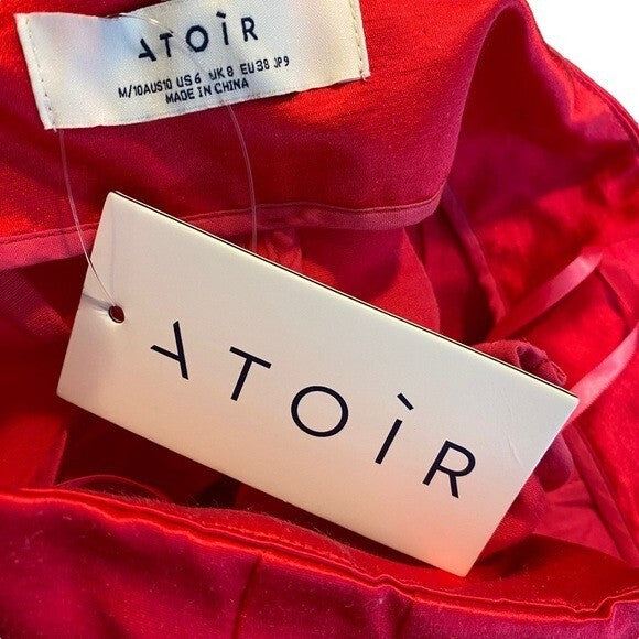 Atoir | NEW Karma Pants in Cherry Red Size Size M