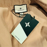 Tuckernuck NEW Khaki Milla Sleeveless Military Collared Mini Dress Size S