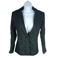 Tuckernuck | NEW Basalt Tweed Windsor Blazer Jacket in Green & Black Size L