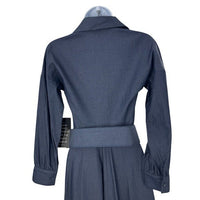 Tuckernuck x India Hicks NEW Blue Chambray Comporta Classic Maxi Dress XXS