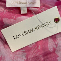 LoveShackFancy | NEW Karalie Silk Blend Maxi Dress in Holiday Sun Fuchsia Size 2
