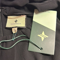 Tuckernuck NEW Black Sasha Long Sleeve Formal Ruffle Party Midi Dress Size S