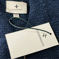 Tuckernuck | NEW Navy Tie Tweed Kelly Notched Neckline Mini Dress Size XS