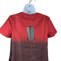 Tuckernuck NEW Sienna Stripe Short Sleeve Marlowe Red Brown Party Mini Dress S