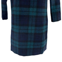 Tuckernuck NEW Blackwatch Daphne Plaid Wool Blend Long Sleeve Mini Dress Size XS