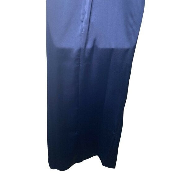 NBD NEW Lila Cowl Neckline Gown in Blueberry Size XS