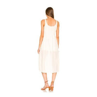 1. STATE | NWT Swiss Dot Midi Dress in Toasted Ivory Size XS