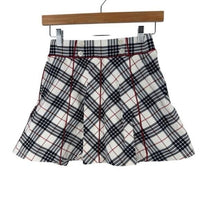 Tuckernuck NEW Americana Plaid 15 Inch Woven Renee Golf Skort Red Navy Size M