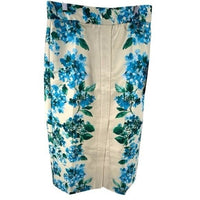 Tuckernuck | NEW Water's Edge Hydrangea Kennedy Front Slit Midi Skirt Size M