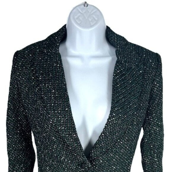 Tuckernuck | NEW Basalt Tweed Windsor Blazer Jacket in Green & Black Size M