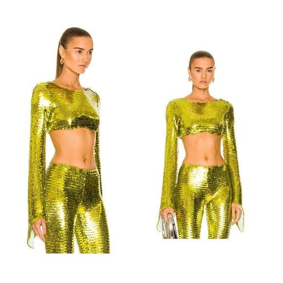 NERVI | NWT Ella Top in Green Mint Size 40/S