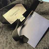 Pomander Place | NEW Black Jacquard Lyla Short Bubble Sleeve Blouse Size XS