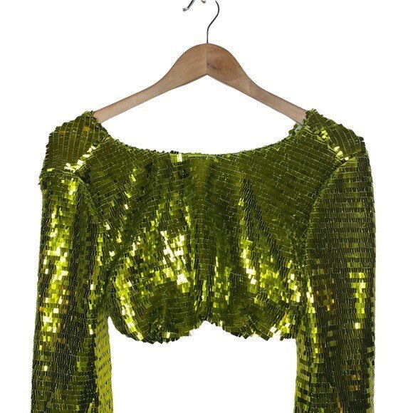 NERVI | NWT Ella Top in Green Mint Size 40/S