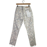 GRLFRND | NEW Karolina High Rise Ankle Jean in Snake Bite Size 28