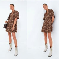 Tuckernuck | NEW Rosewood Chintz Crawford Short Sleeve Mini Dress Size XXXL