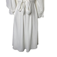 1. STATE NEW Off the Shoulder Smocked Bodice Midi Dress in New Ivory Size XXS