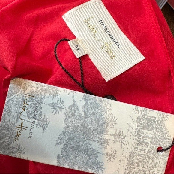 Tuckernuck x India Hicks | NEW Scarlet Carmen One Shoulder Dress Size M