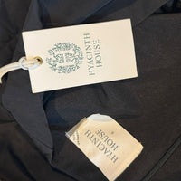 Hyacinth House NEW Black Aubrey Puff Sleeve V Neck Blouse Top Size S